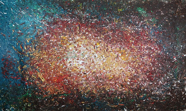 supernova - pittura - arte contemporanea
